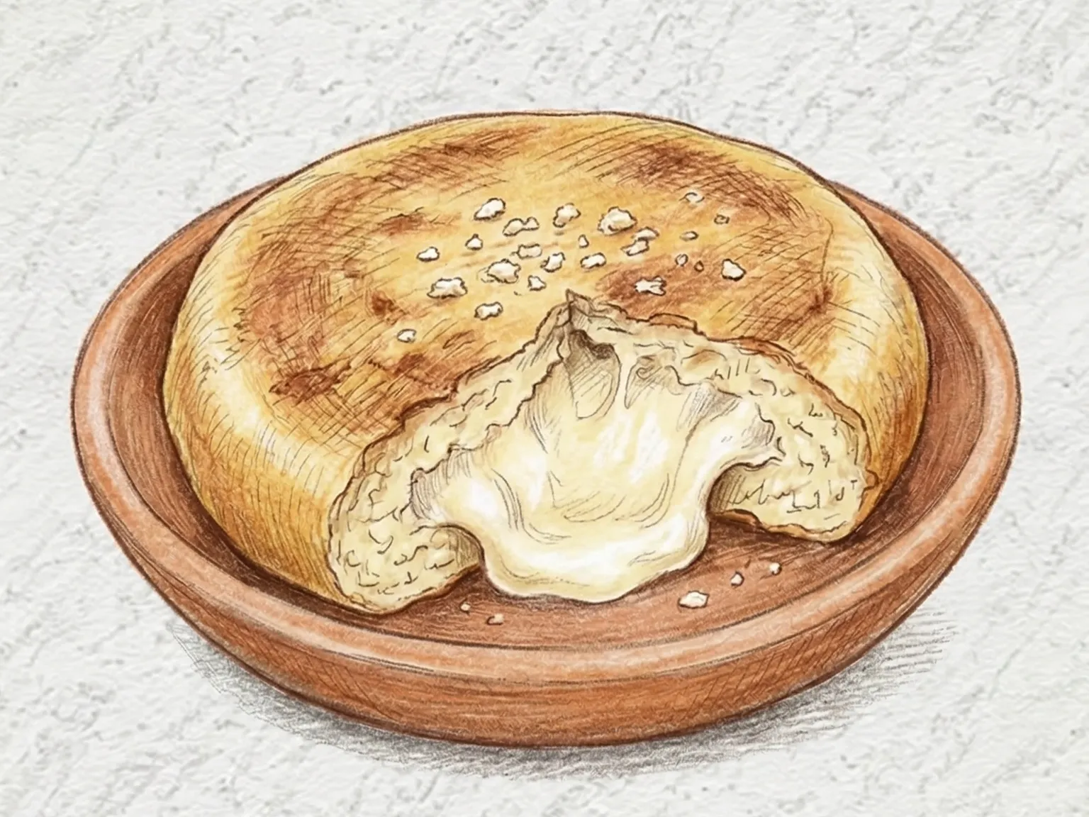 치즈 아레파 (베네수엘라식 옥수수빵 치즈)