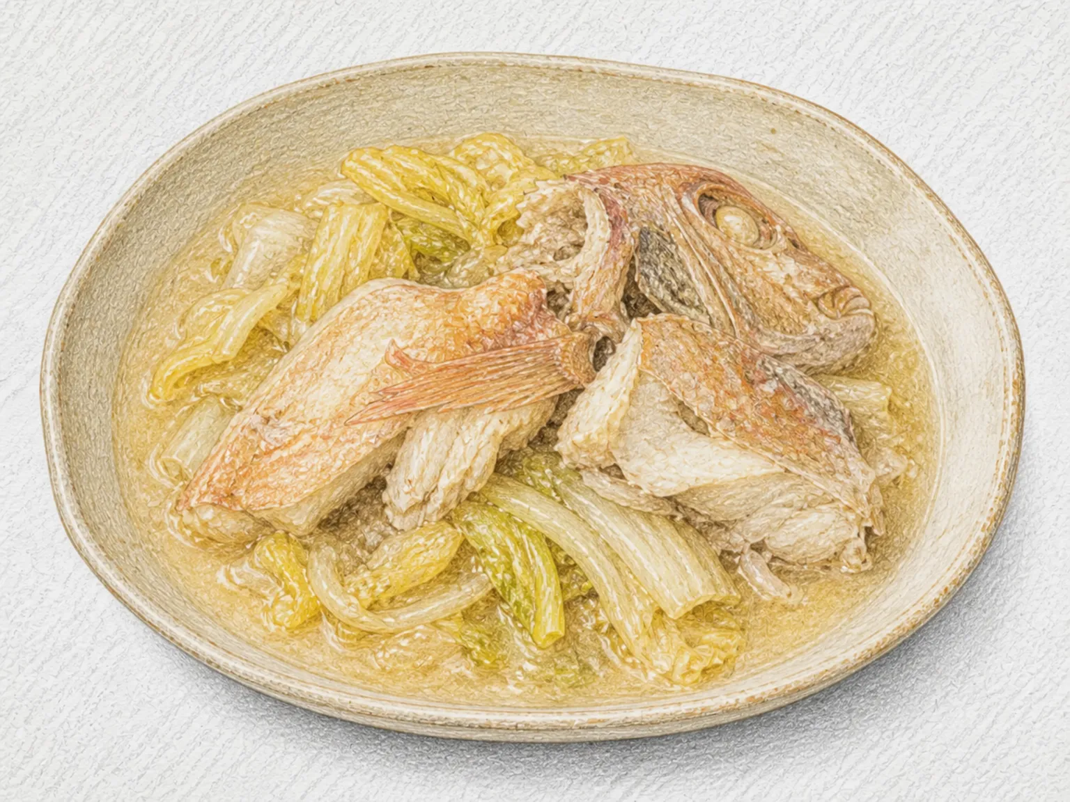 Azara (Fish and Aged Cabbage Sake-Lees Stew)