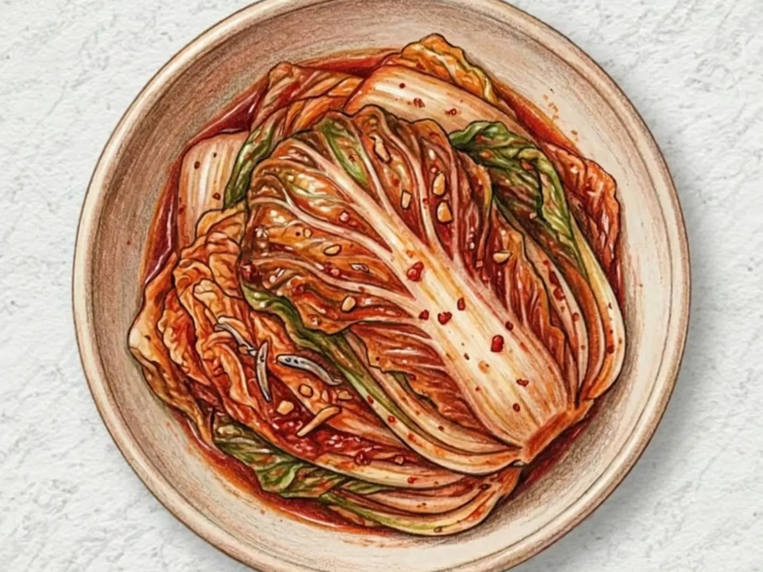Baechu Kimchi (kimchi tradicional de col china)