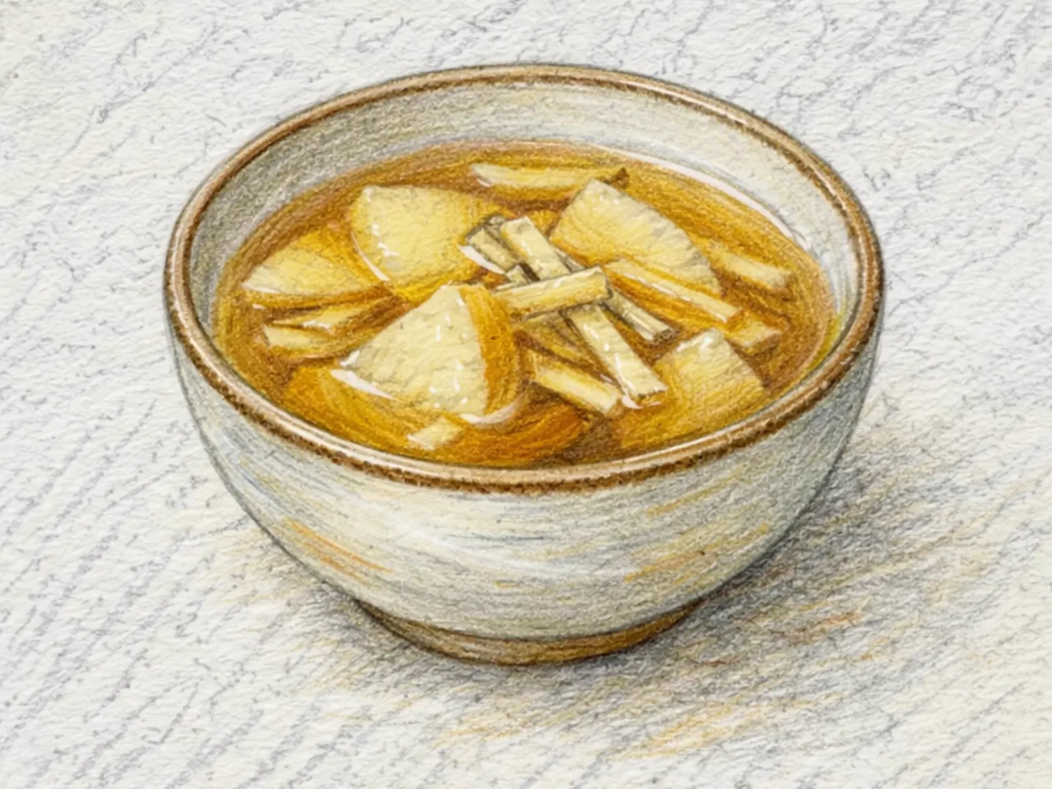 Baedoraji-cha (Té coreano de pera y raíz de campanilla)