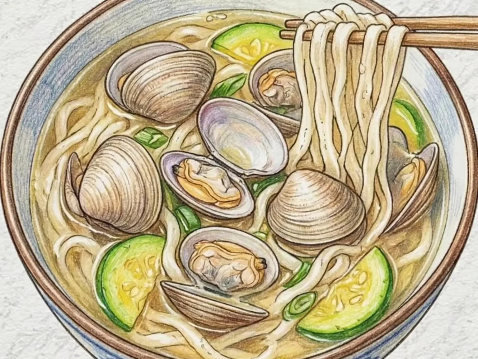 바지락 칼국수