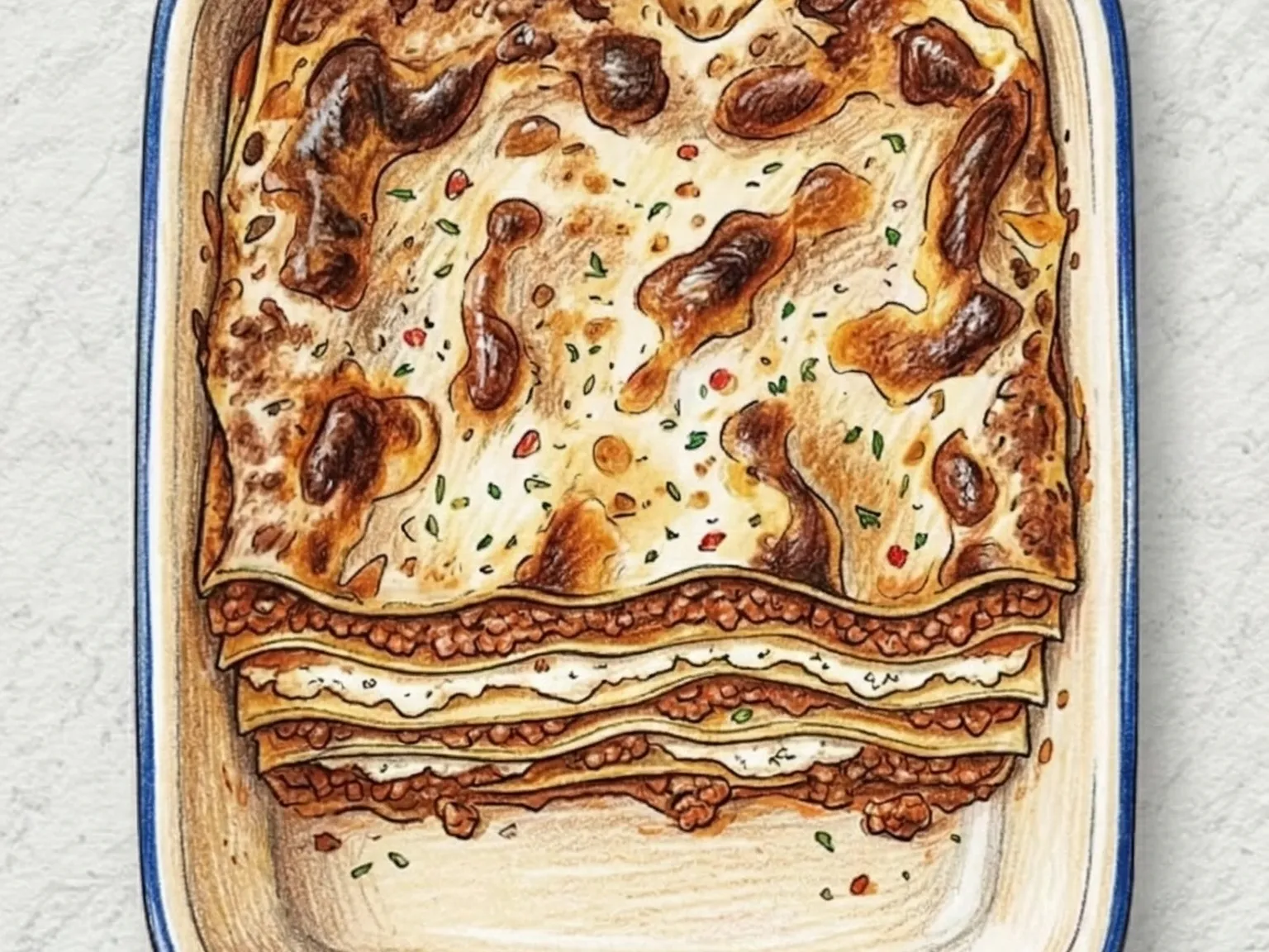 Baked Lasagna (lasanha de forno)