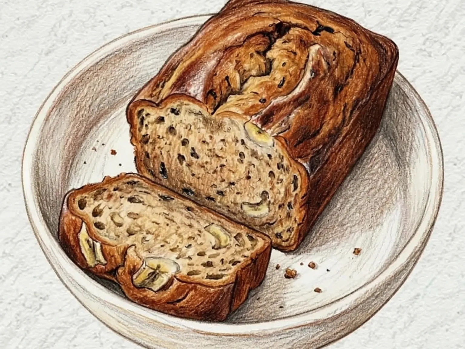 Banana Bread (Pão de banana)