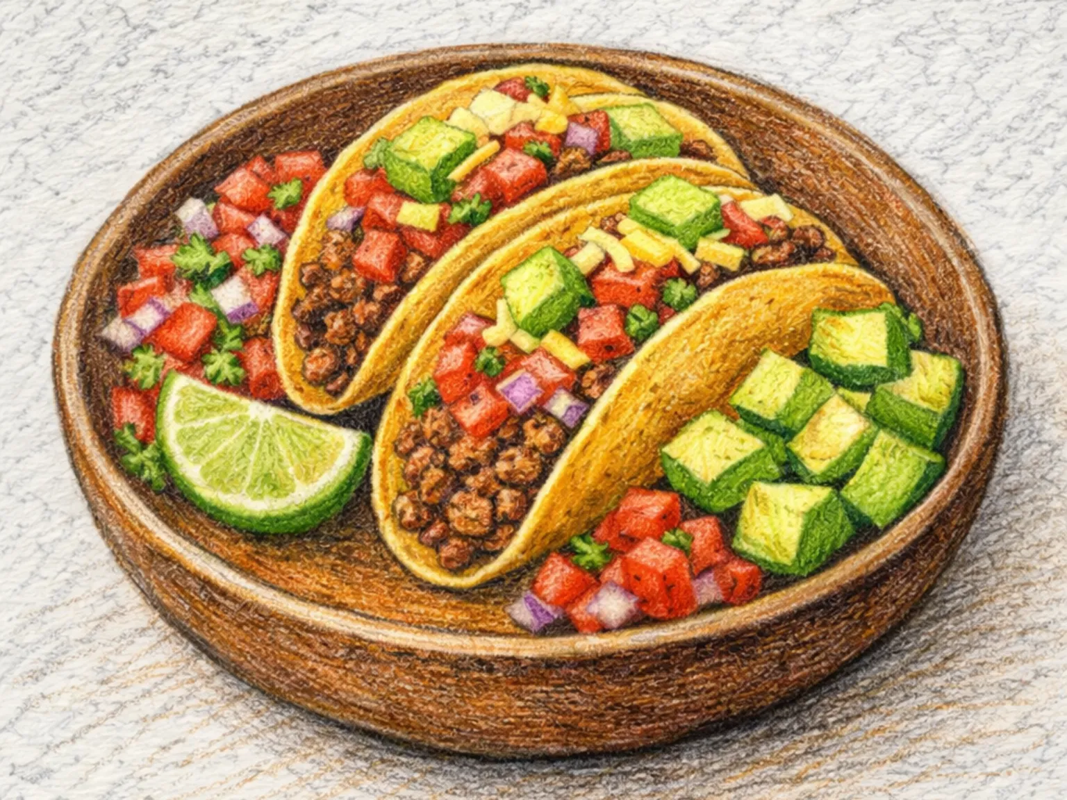 Tacos de Carne Moída