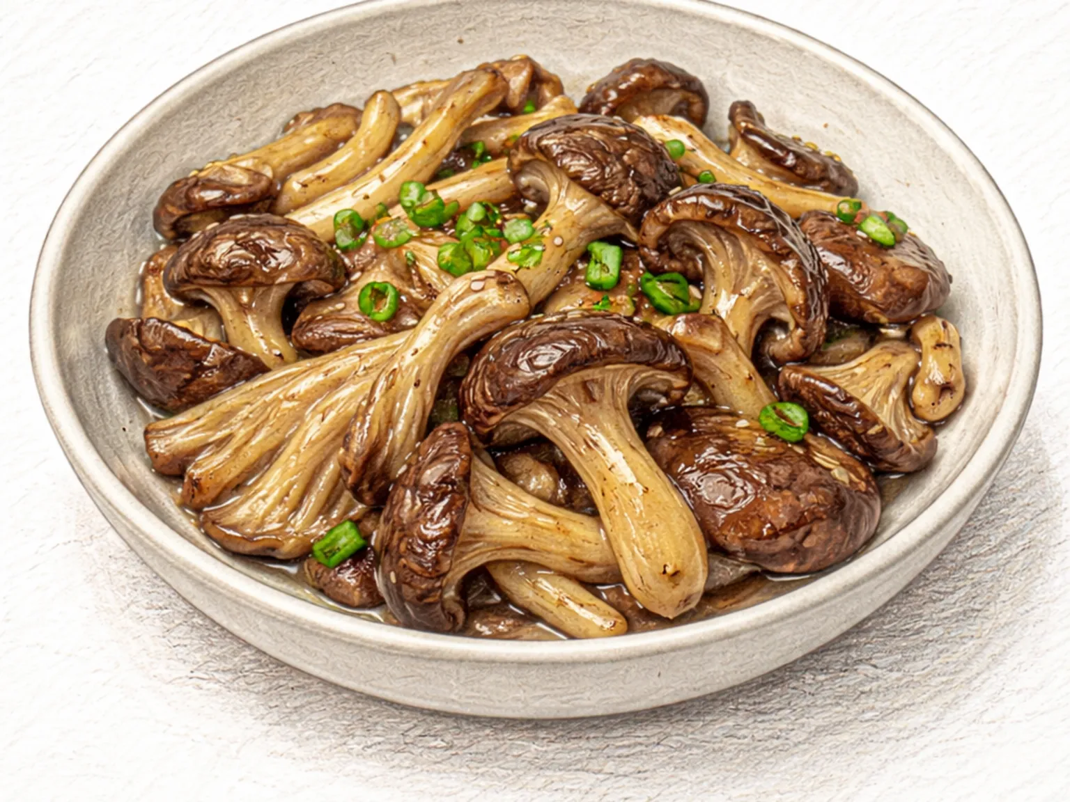 Beoseot Bokkeum (hongos salteados coreanos)