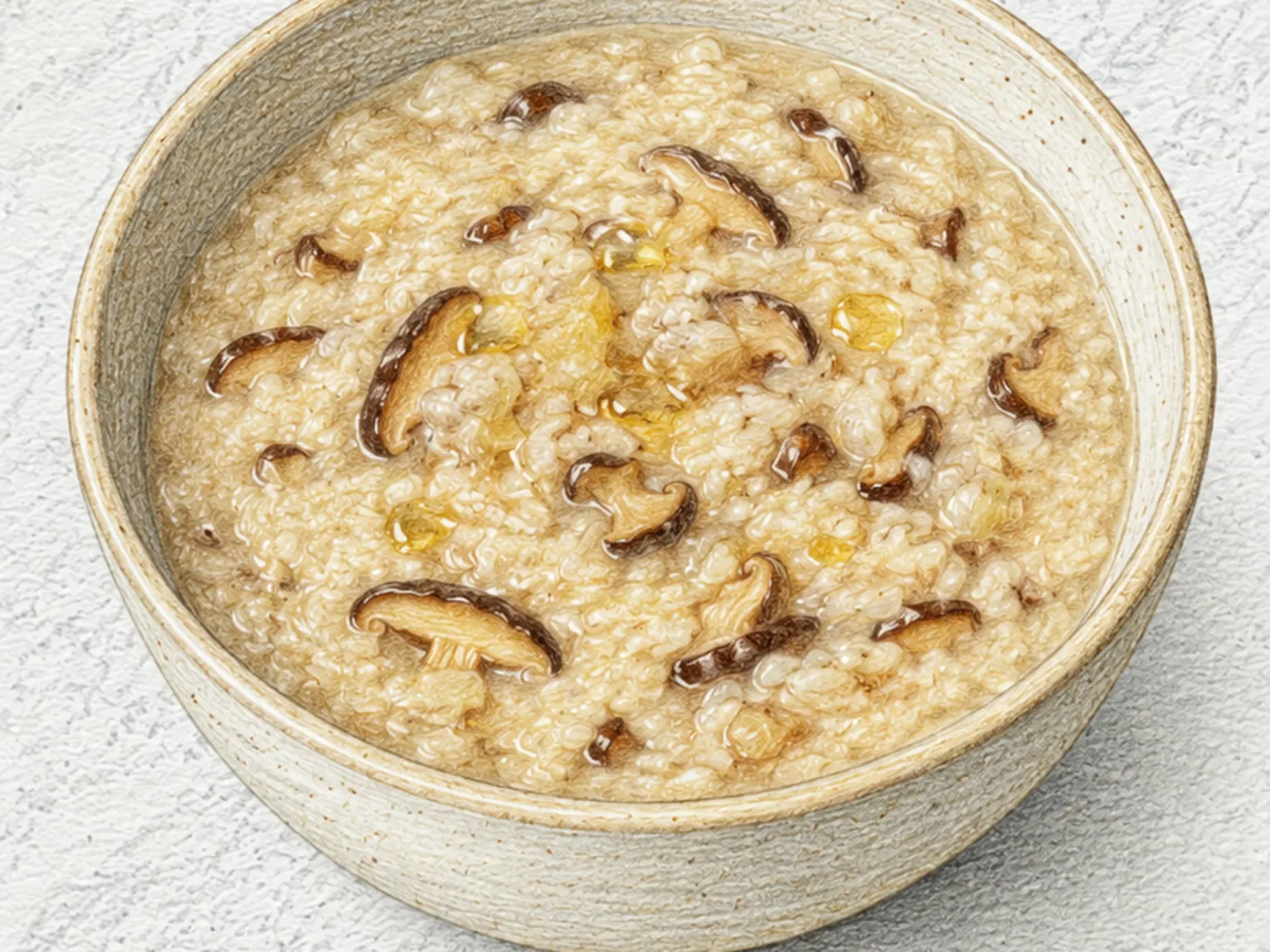 버섯죽