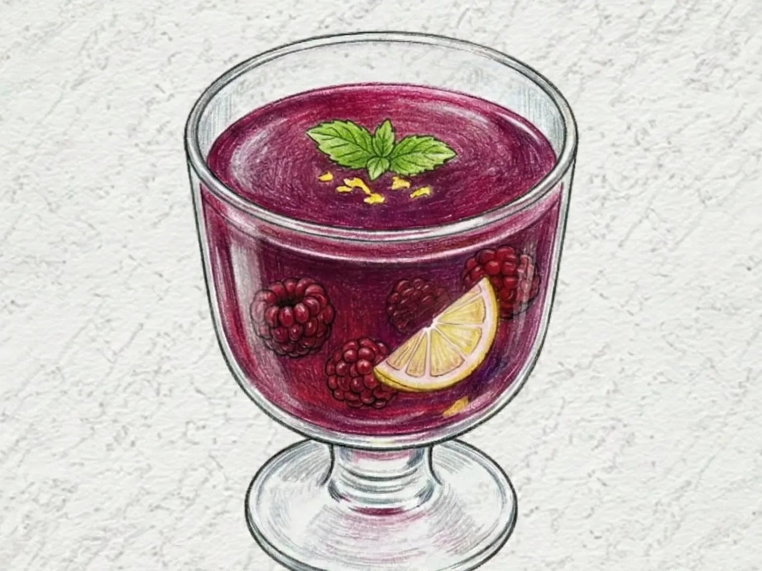 Bokbunja Jelly (gelatina de framboesa preta coreana)