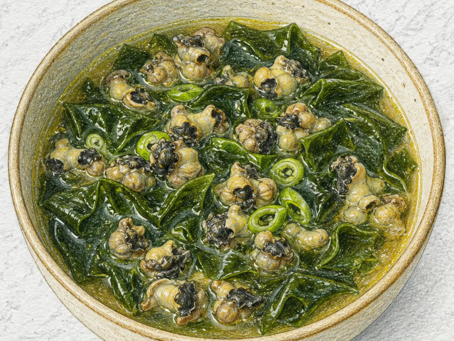Jeju Sea Snail Soup