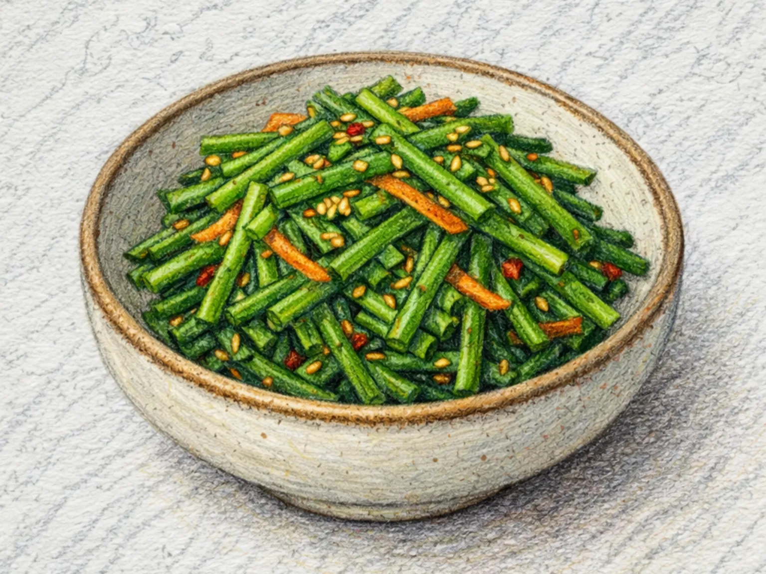 ニラの甘酢和え(生ニラの醤油酢だれ)