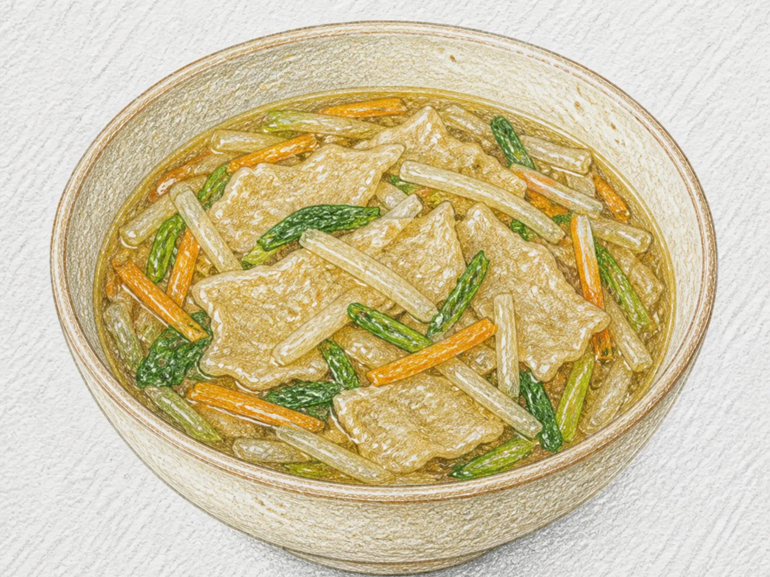 소마게 (메밀수제비국)