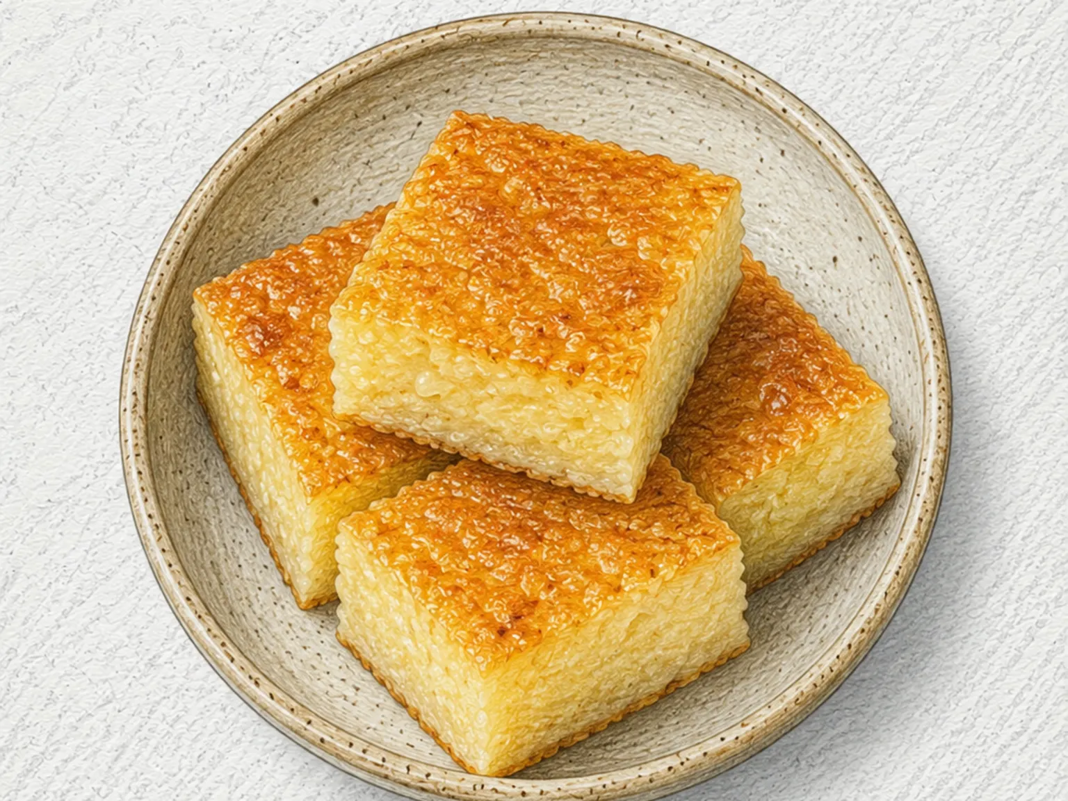 버터 모찌 케이크 (찹쌀 코코넛 하와이 구이)