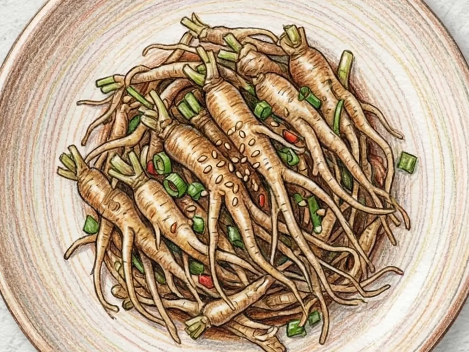 チャンチュクナムル(チャンチンの芽の和え物)