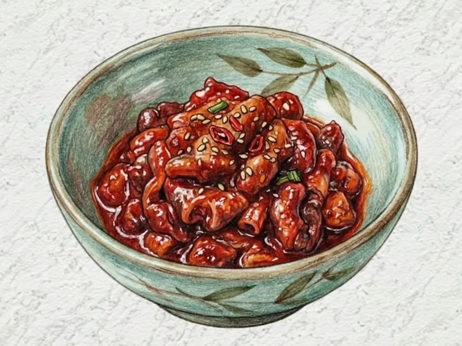 Changnan Jeotgal (tripas de abadejo fermentadas picantes coreanas)