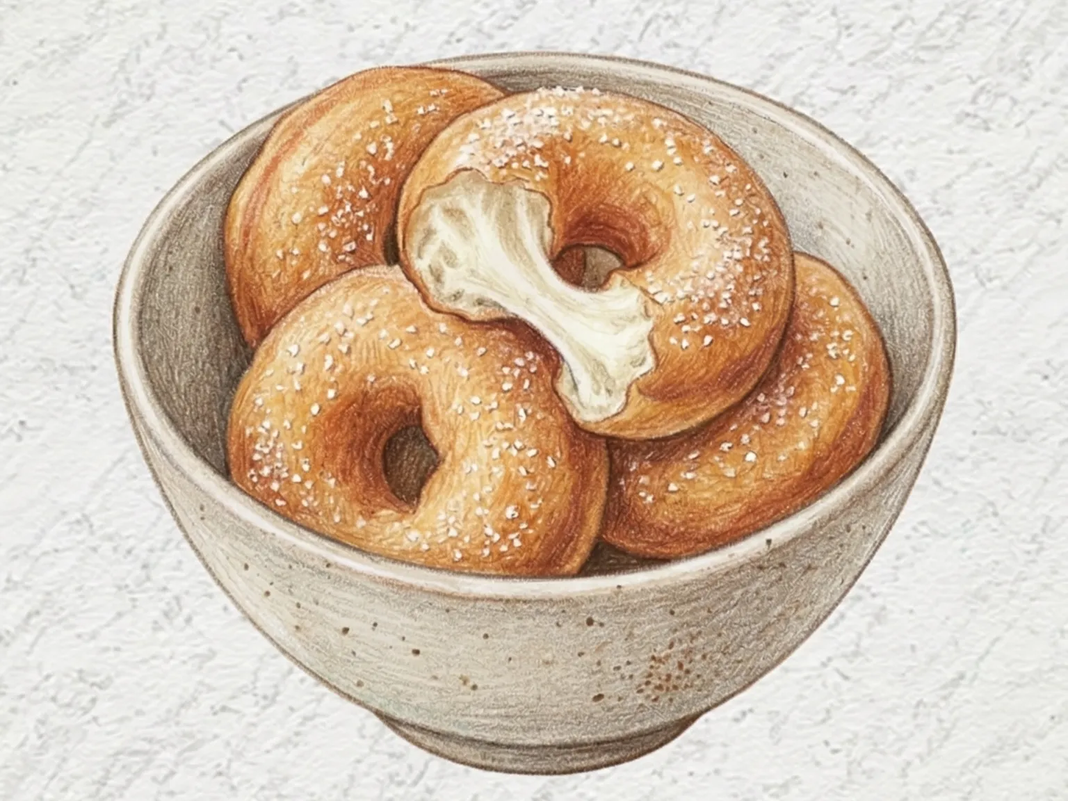 Korean Glutinous Rice Donut