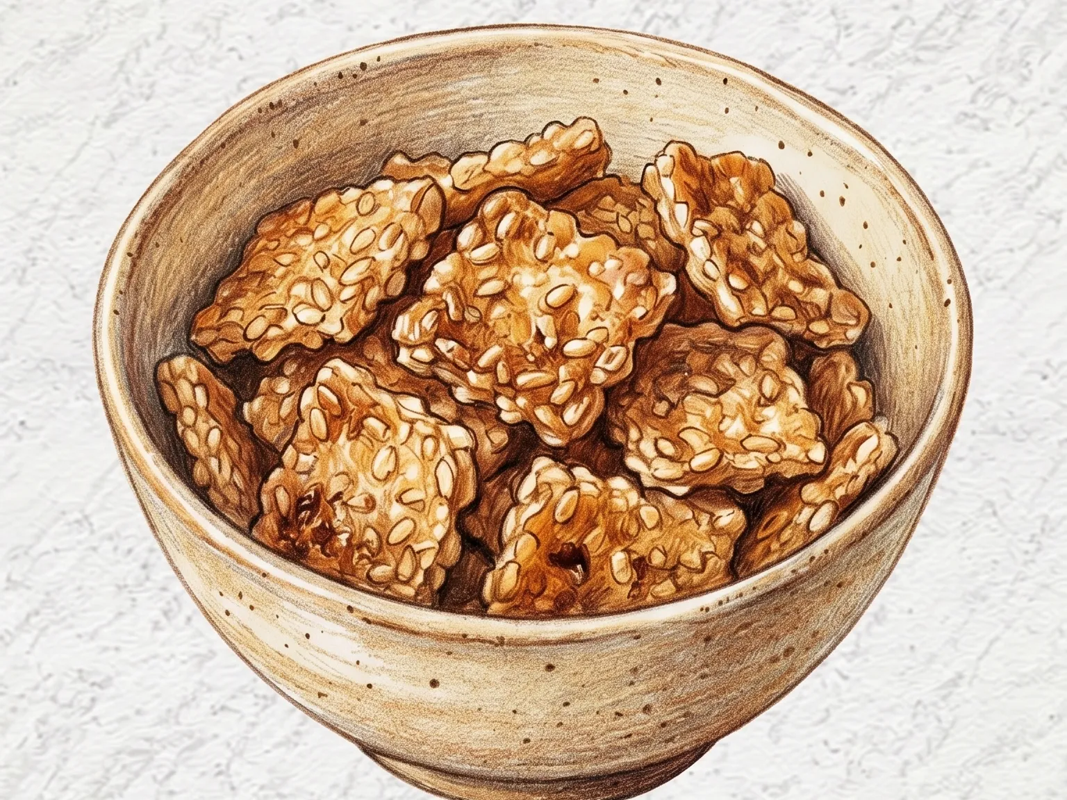 찹쌀 누룽지 과자