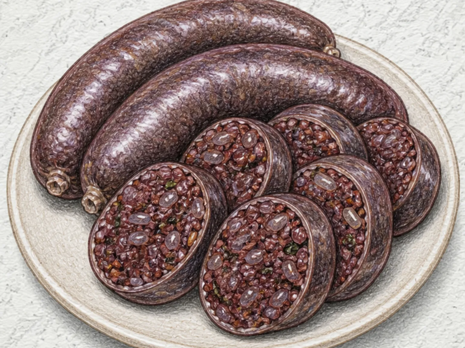 Glutinous Rice Korean Blood Sausage
