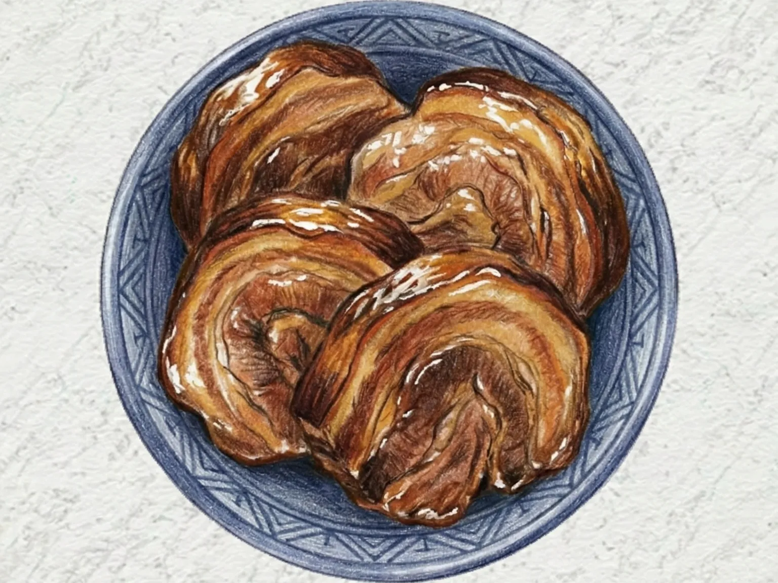 Porco Chashu (Barriga de porco japonesa enrolada e cozida para ramen)