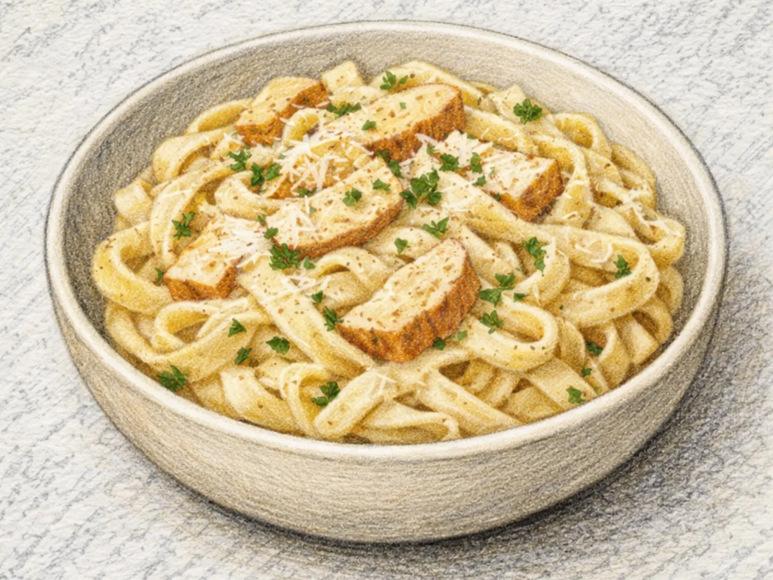 Chicken Alfredo