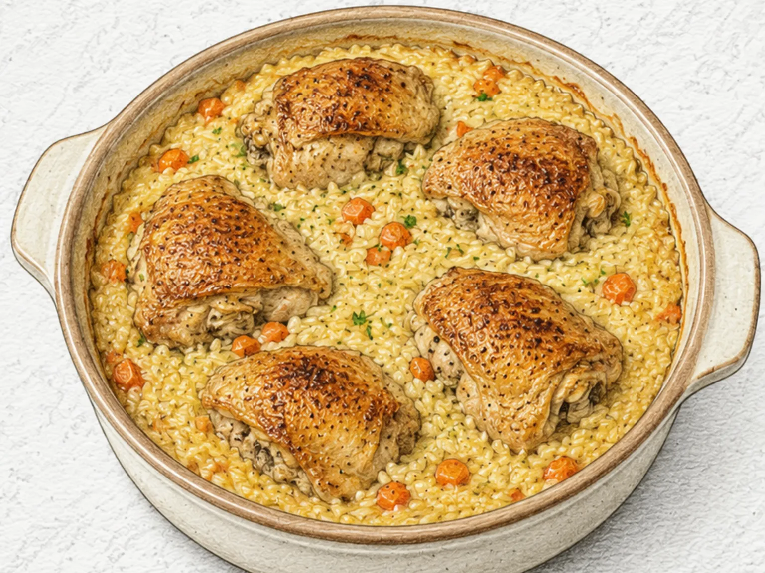 Chicken and Rice Casserole (Arroz de Forno com Frango)