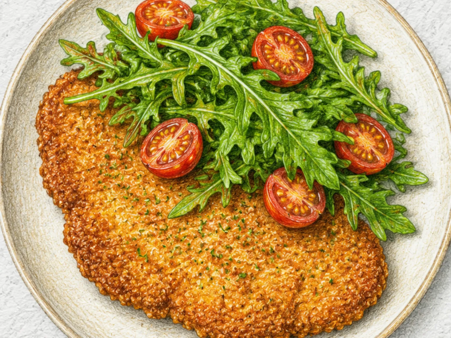 Chicken Milanese (Frango à Milanesa)