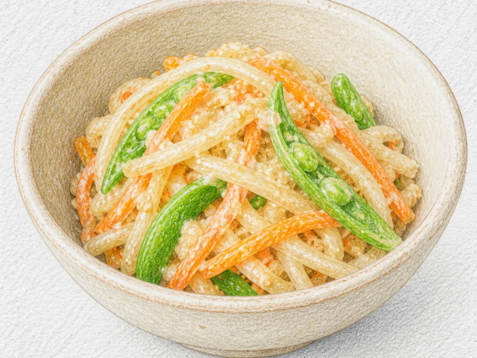 Choju Namasu (Vegetables in Sesame Tofu Dressing)