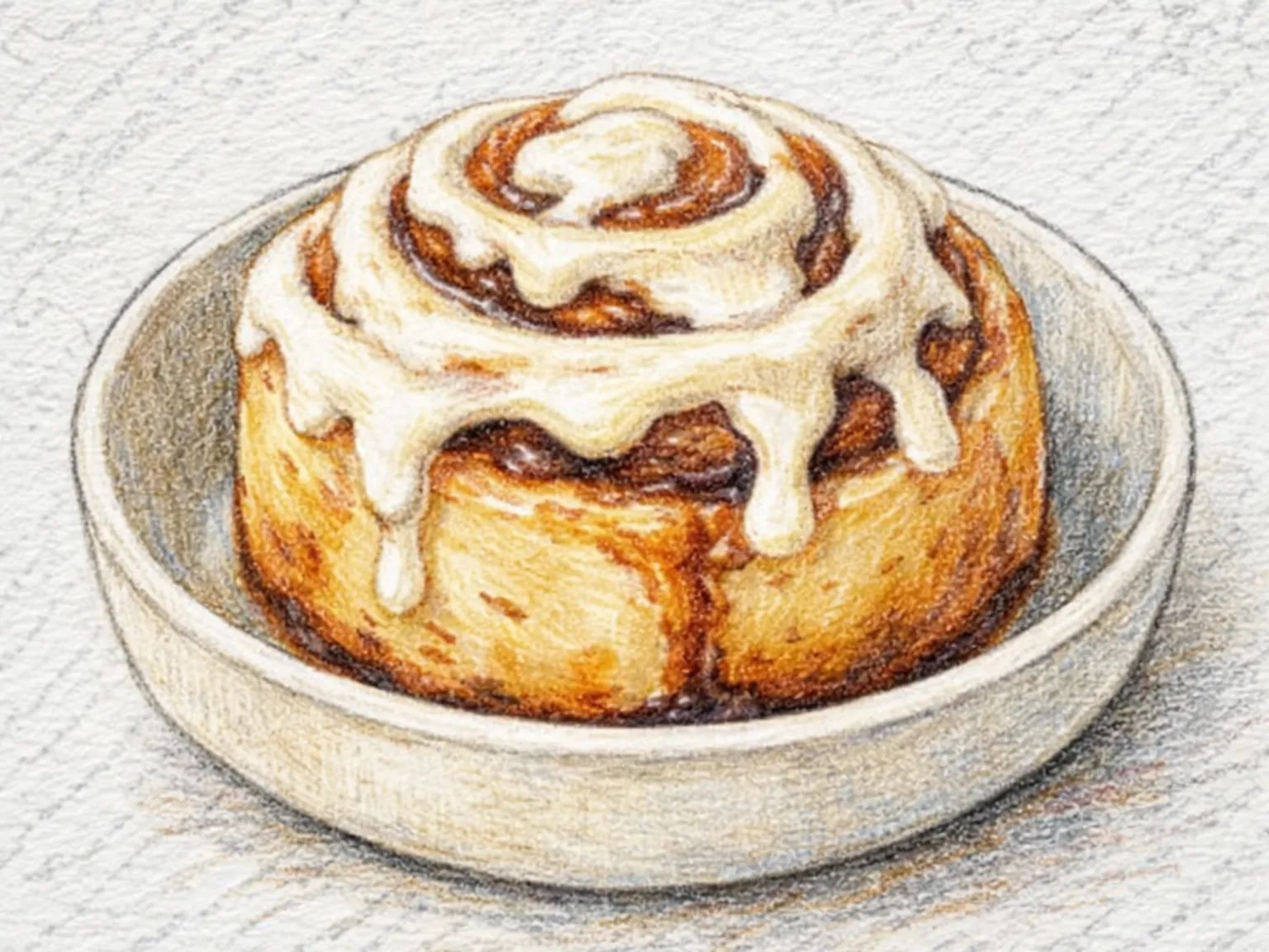 シナモンロール(シナモンと黒砂糖渦巻きのふわふわ発酵ロール)