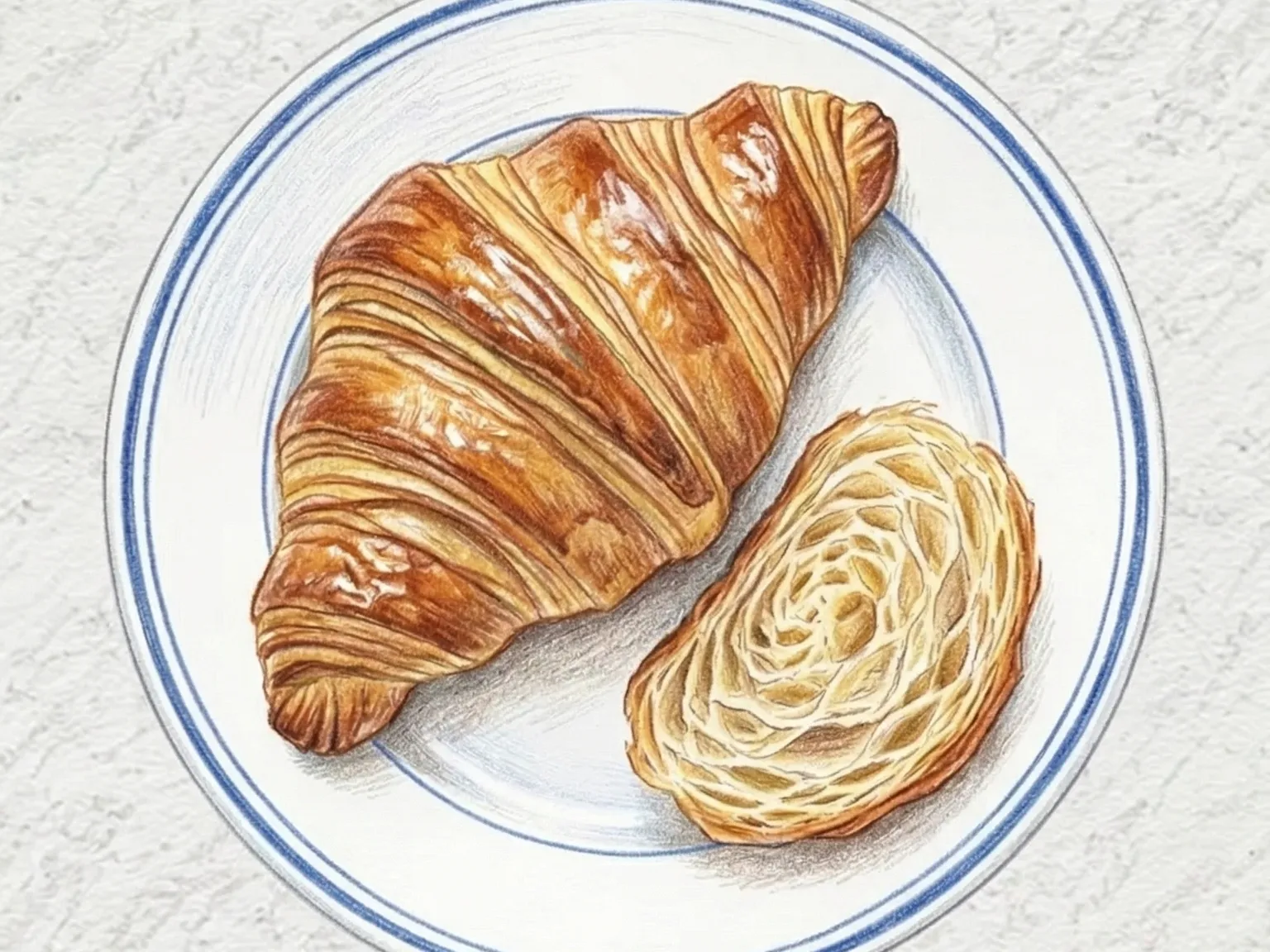 Croissant clásico