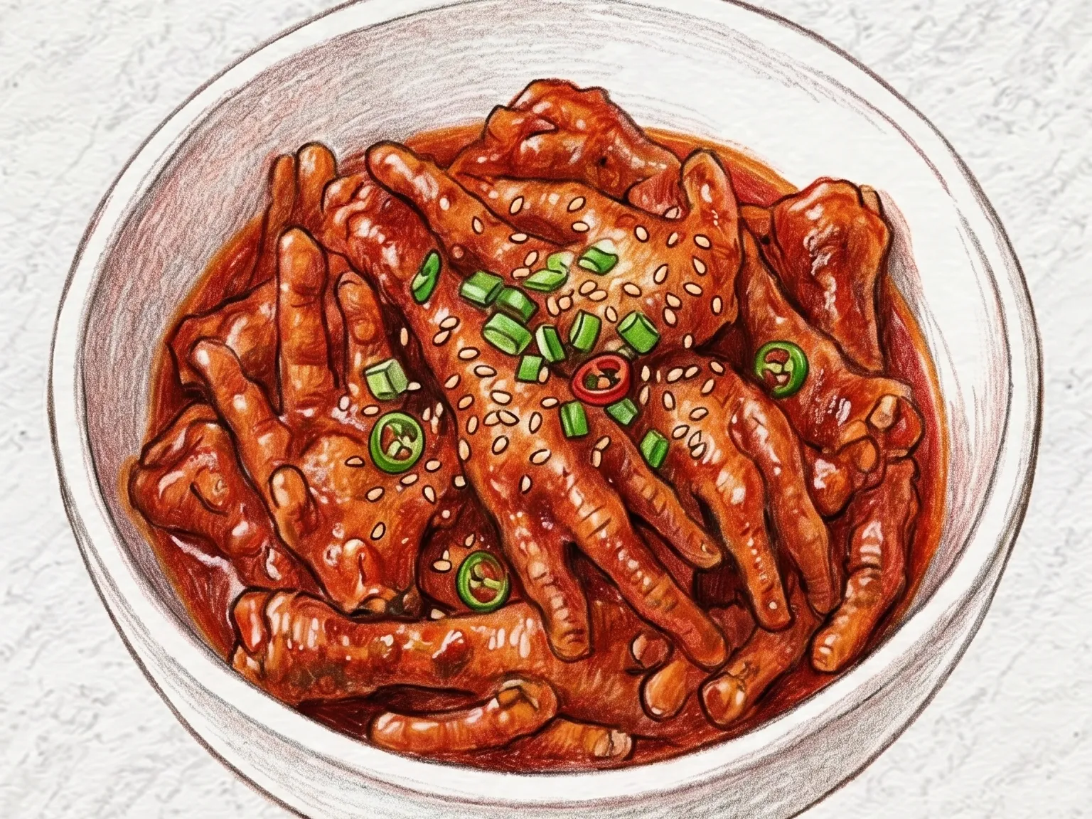 닭발 볶음