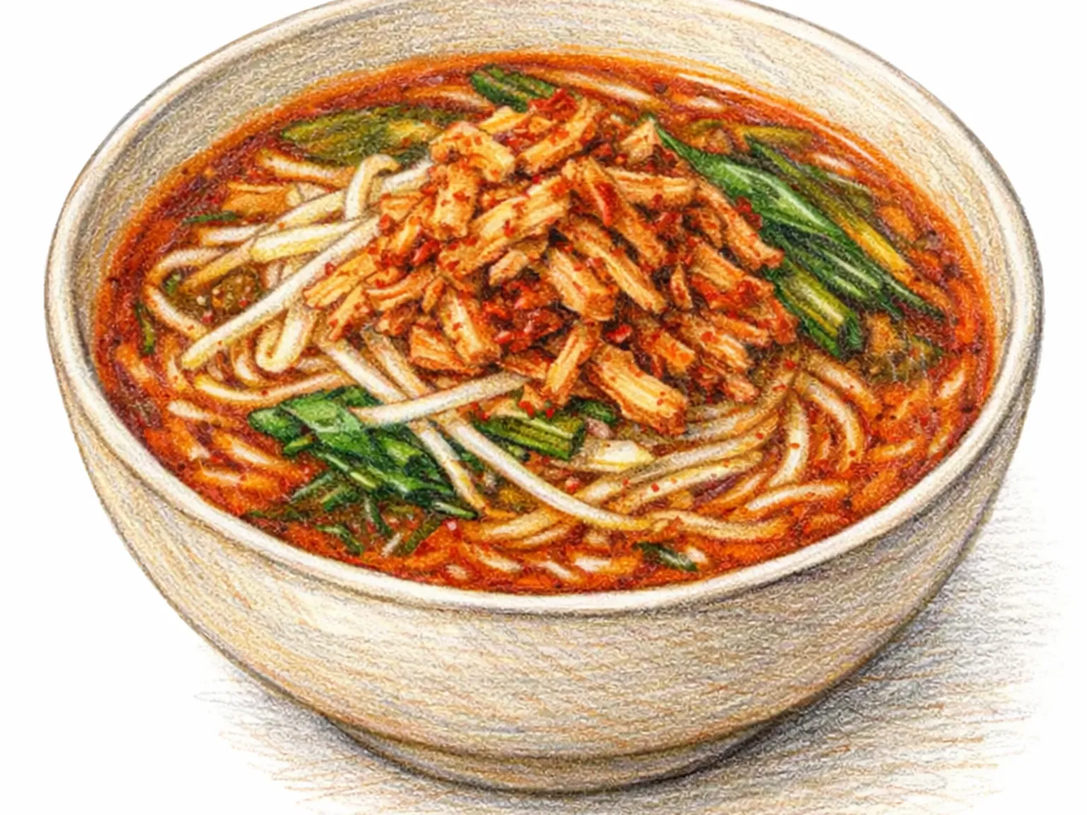Dakgaejang (sopa de pollo picante coreana)