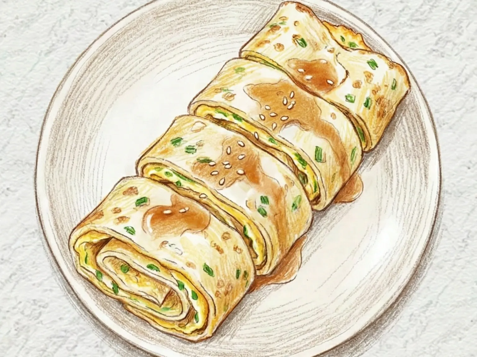 Dan Bing (Panqueca de Ovo de Taiwan)