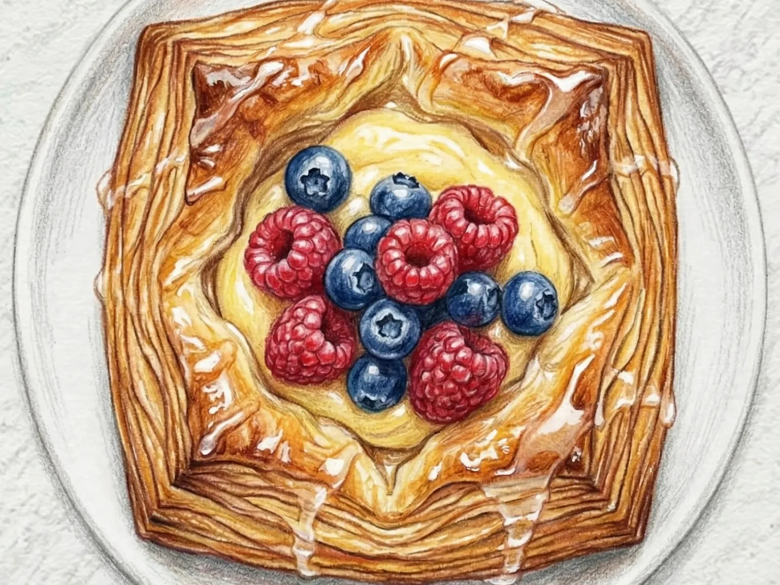 Danish Pastry (Folhado dinamarquês)