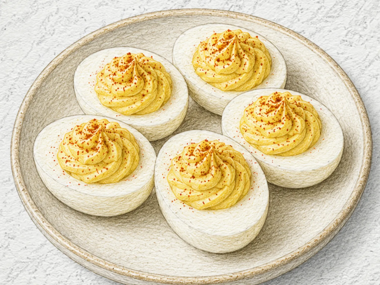 Ovos Recheados (Deviled Eggs)