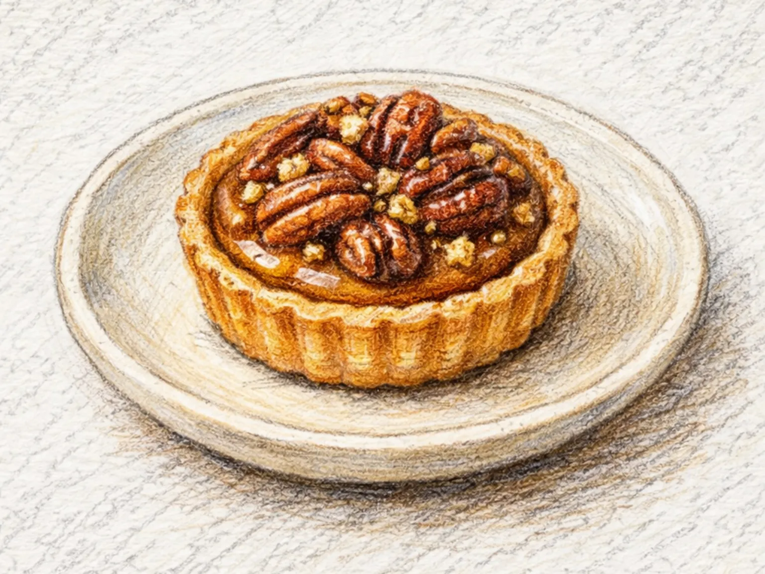 テンジャンキャラメル ピーカンタルトレット