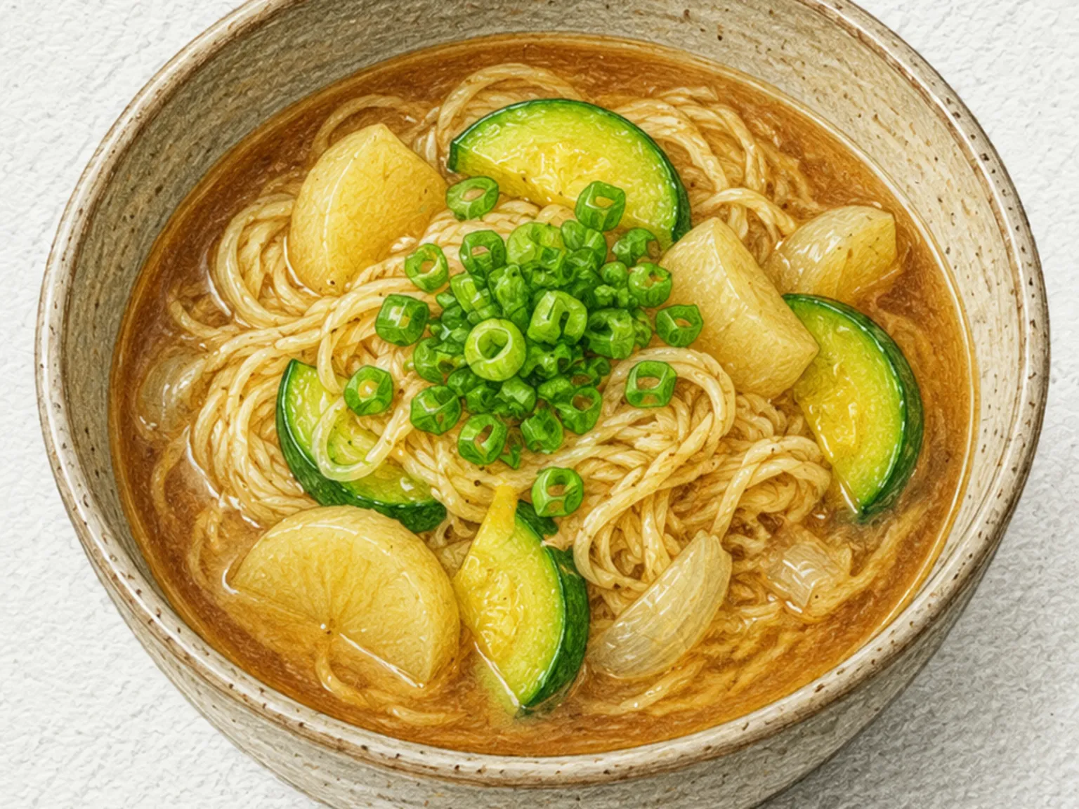 된장 소면