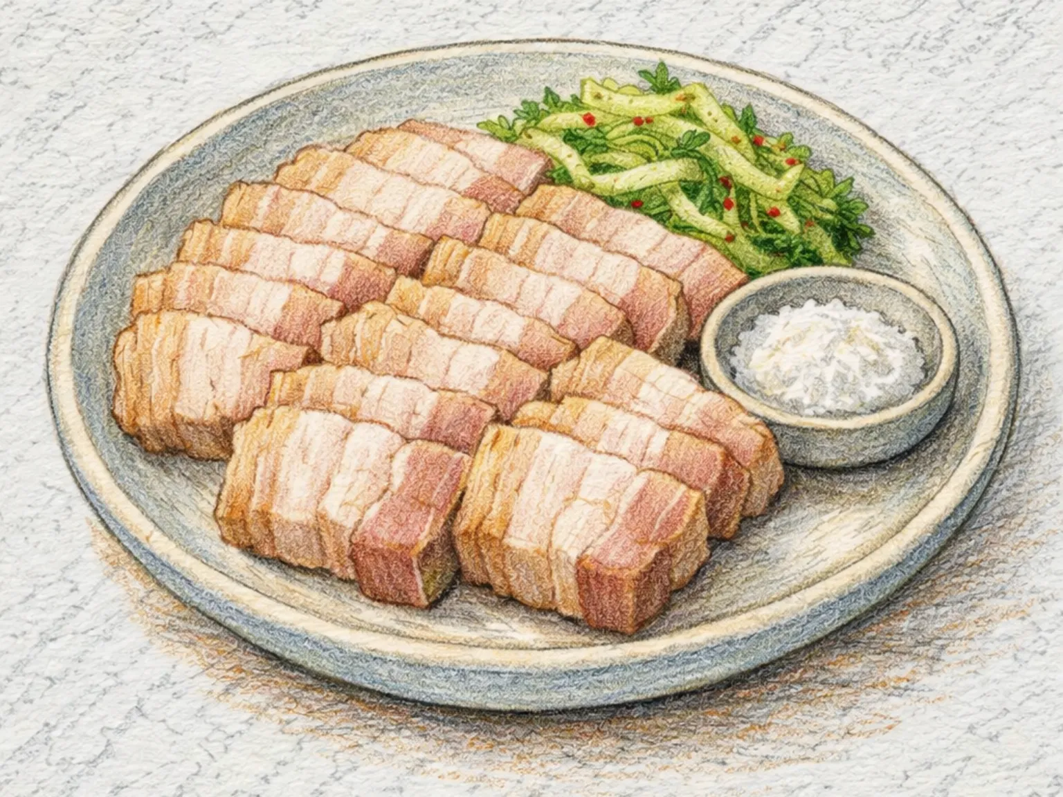 Dombae-suyuk (porco cozido estilo Jeju)