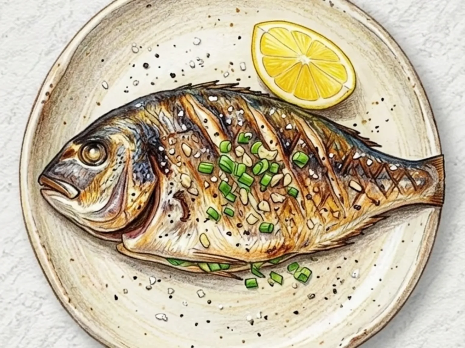 Domi Sogeum Gui (dorada a la parrilla con sal)