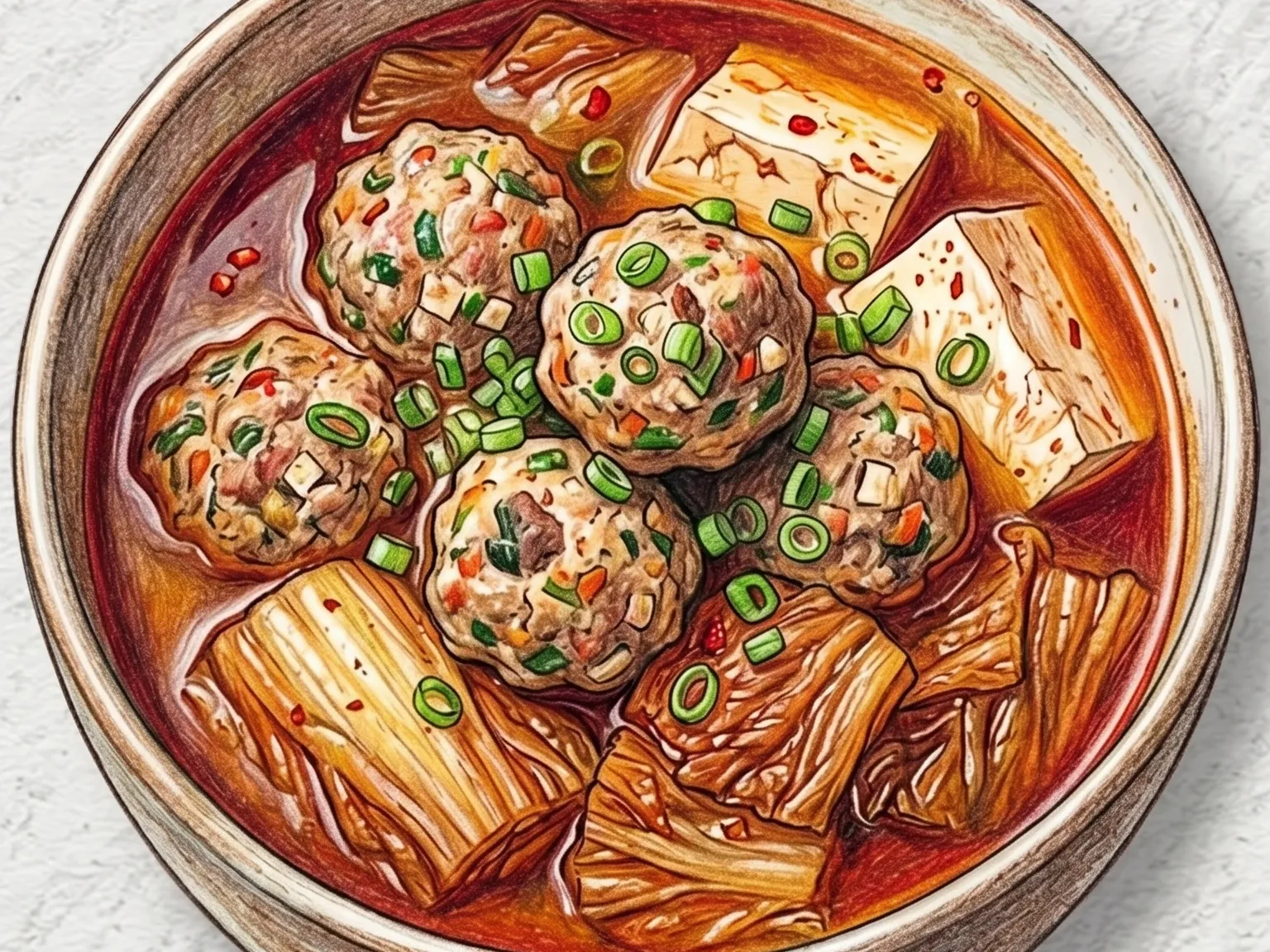 동그랑땡찌개
