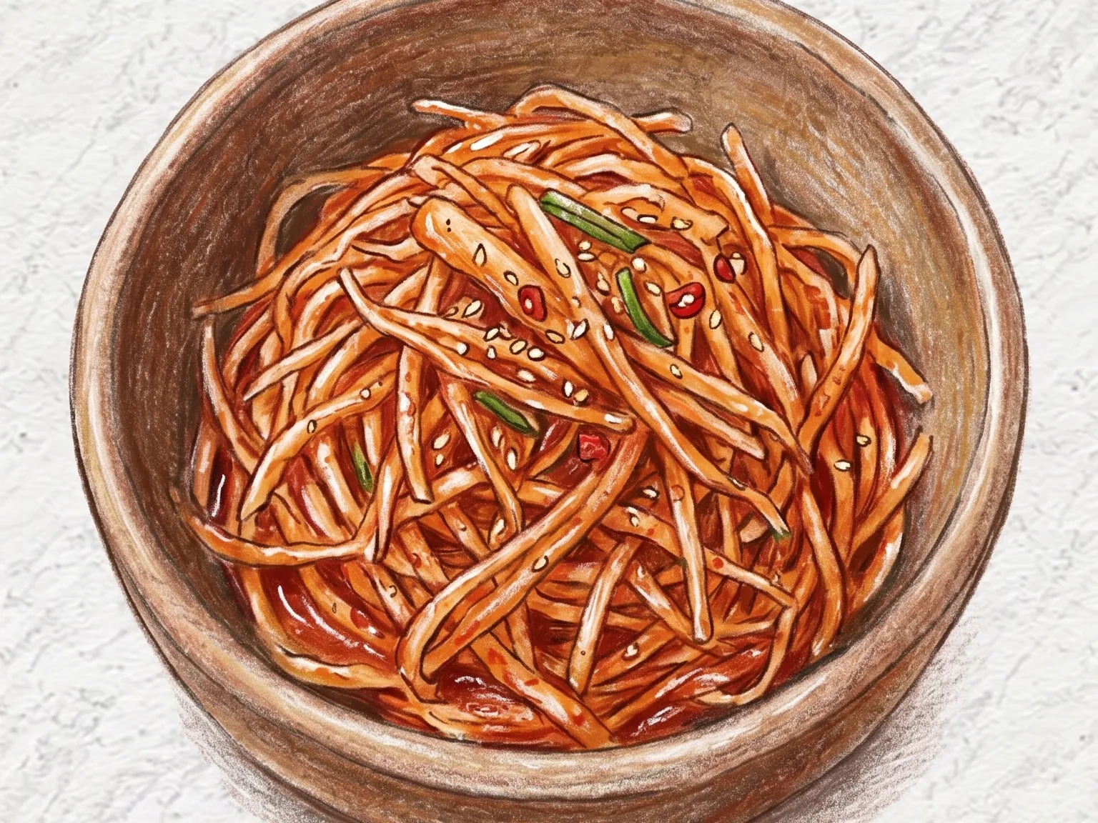 도라지무침