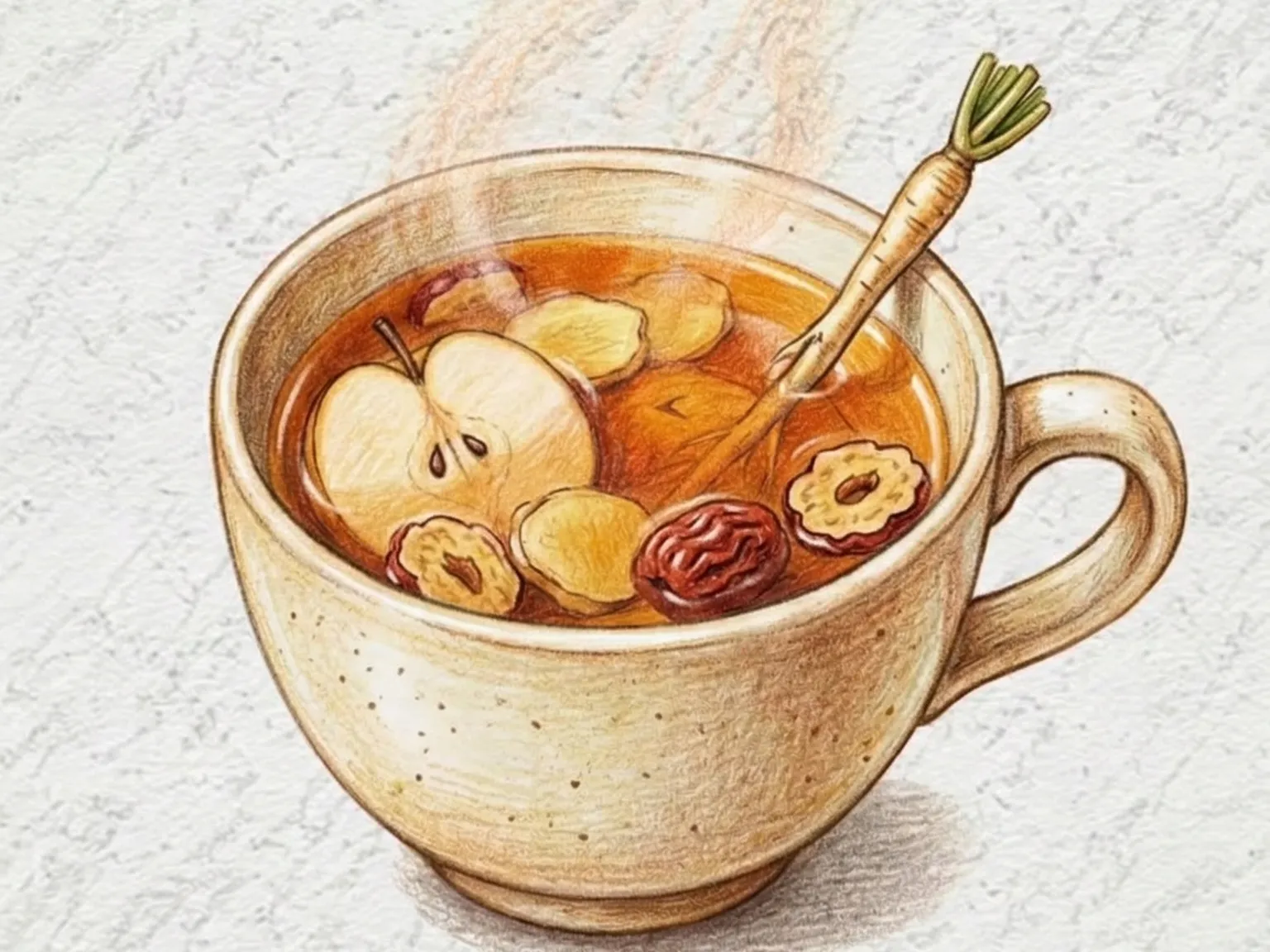 キキョウ生姜茶（桔梗根と生姜梨の韓国漢方茶）