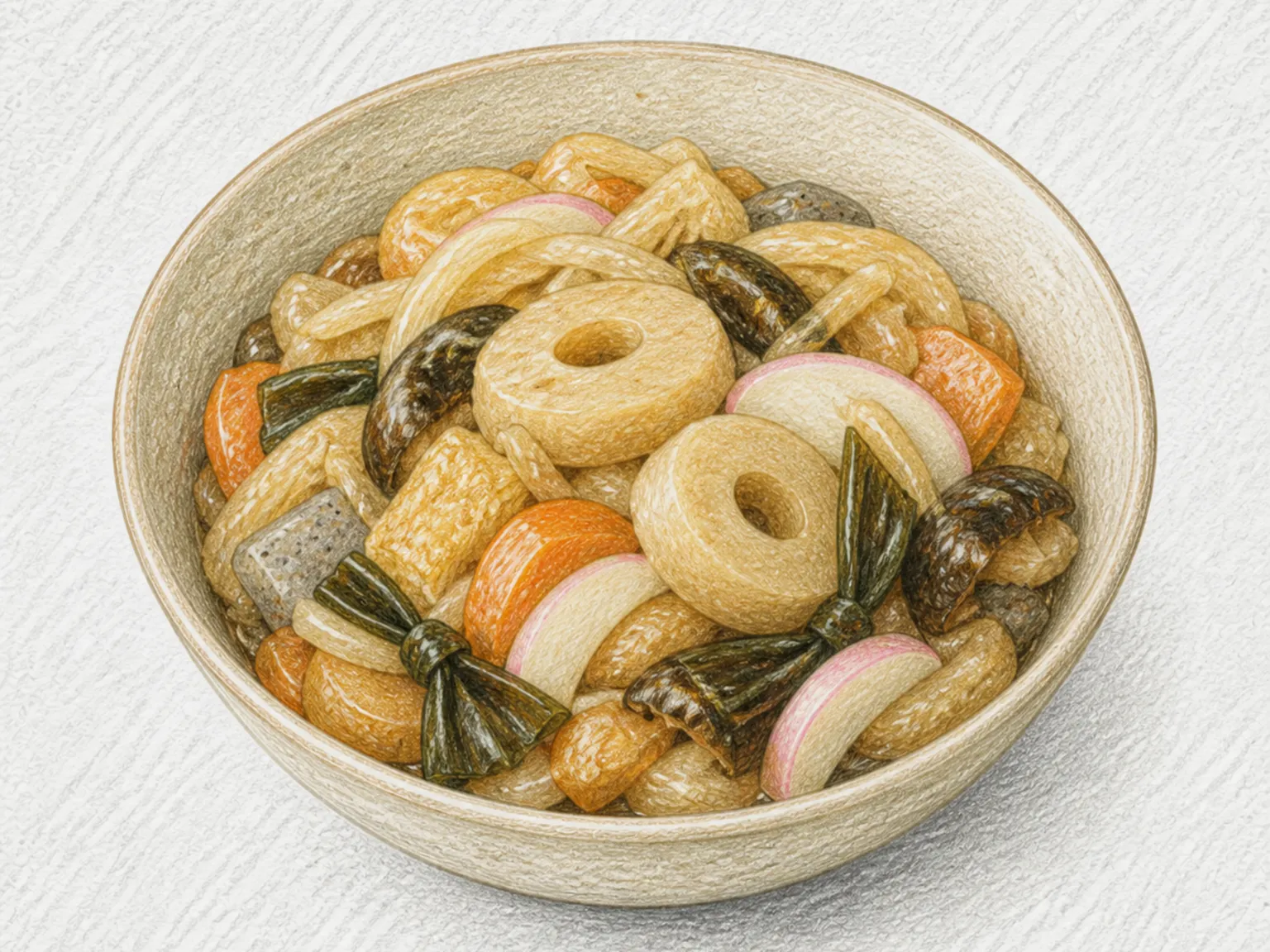 Heso Daikon Nishime (Miyagi Dried Daikon Simmer)