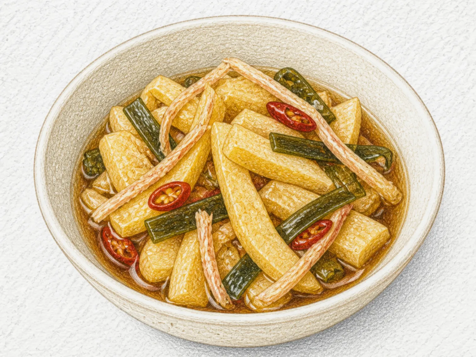 Wariboshi Daikon Harihari-zuke