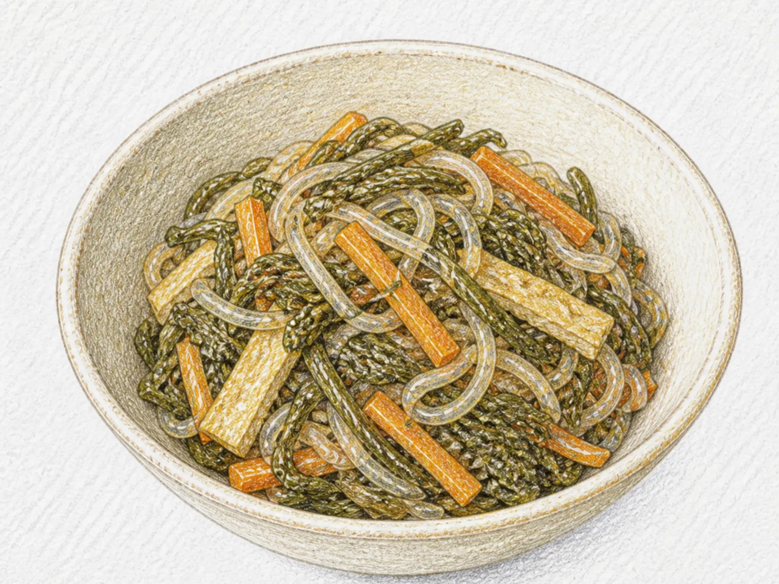 Hyoboshi no Nimono (Simmered Dried Purslane)