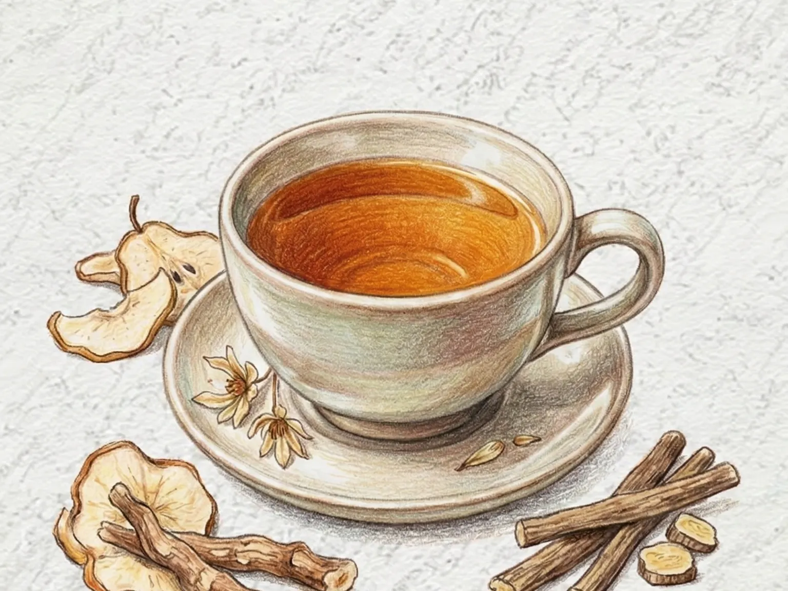 アマドコロ茶（ノンカフェイン韓国伝統根菜茶）