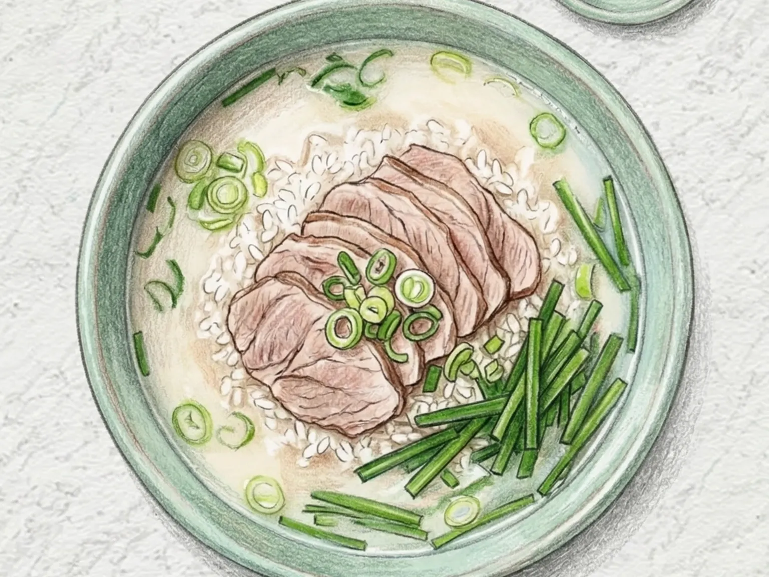 Dwaeji Gukbap (sopa de cerdo coreana con arroz)