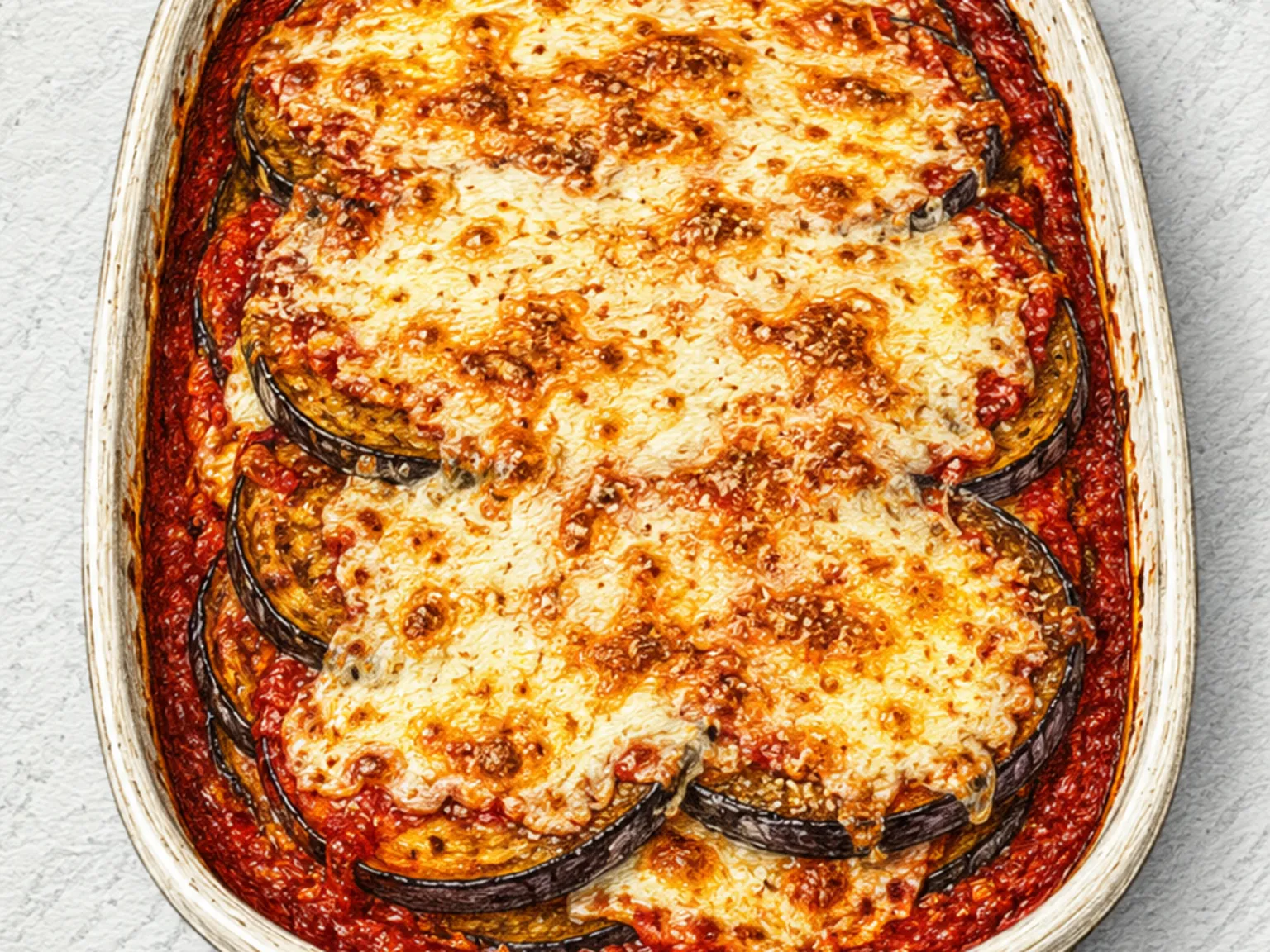 Berinjela à Parmegiana