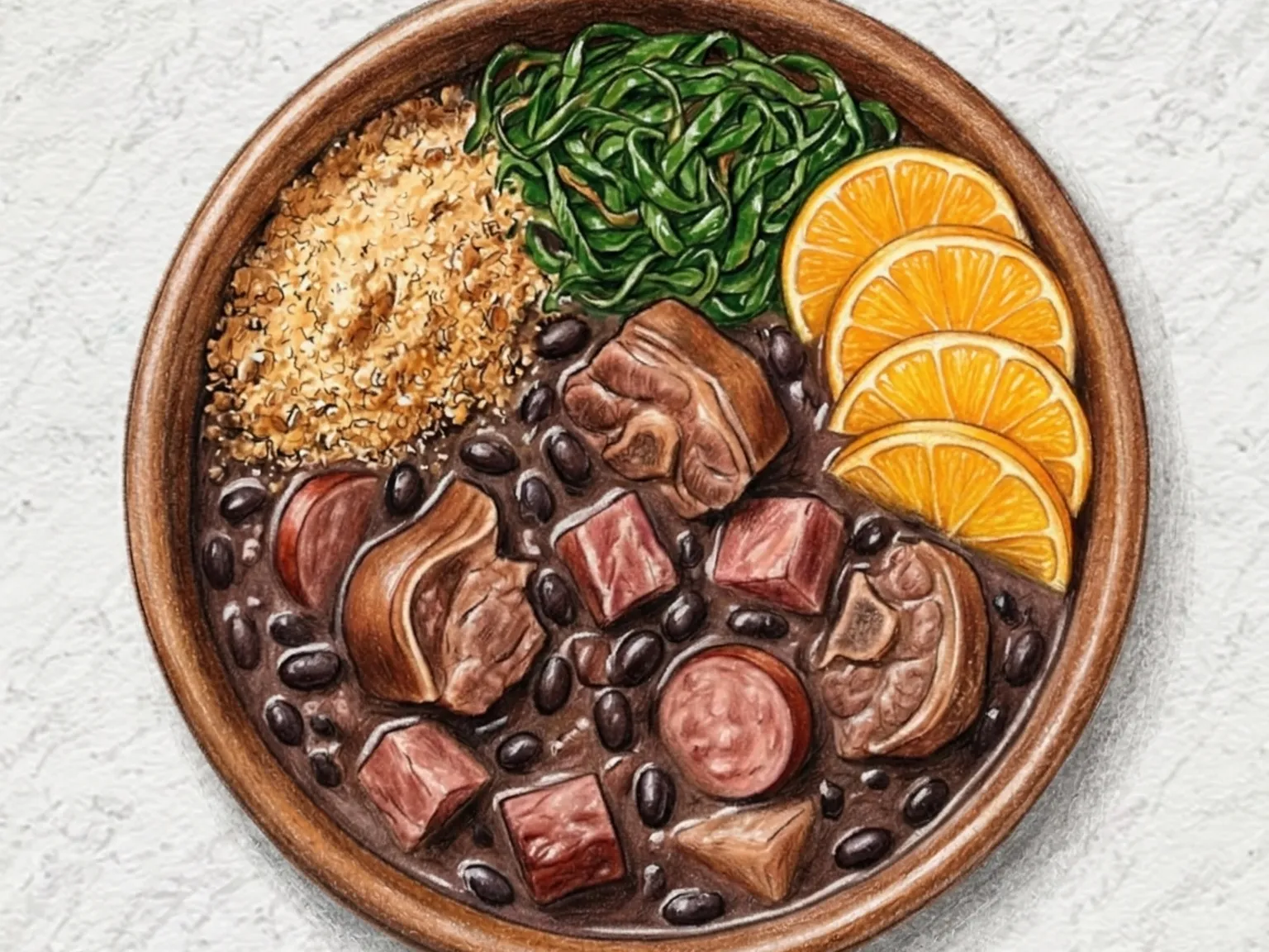 페이조아다 (검은콩 돼지고기 스튜)