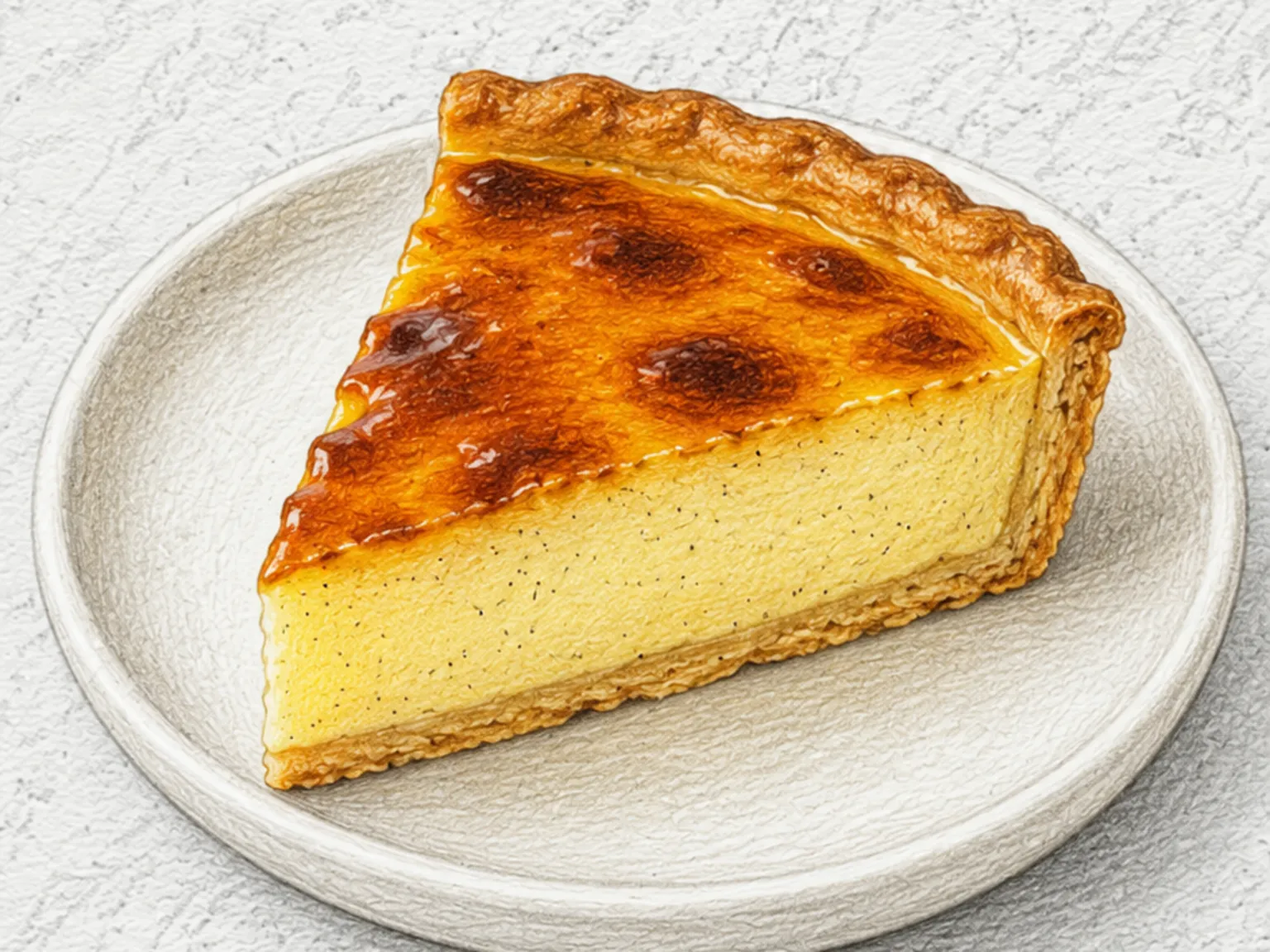 Flan Parisien (Torta de Baunilha Parisiense)