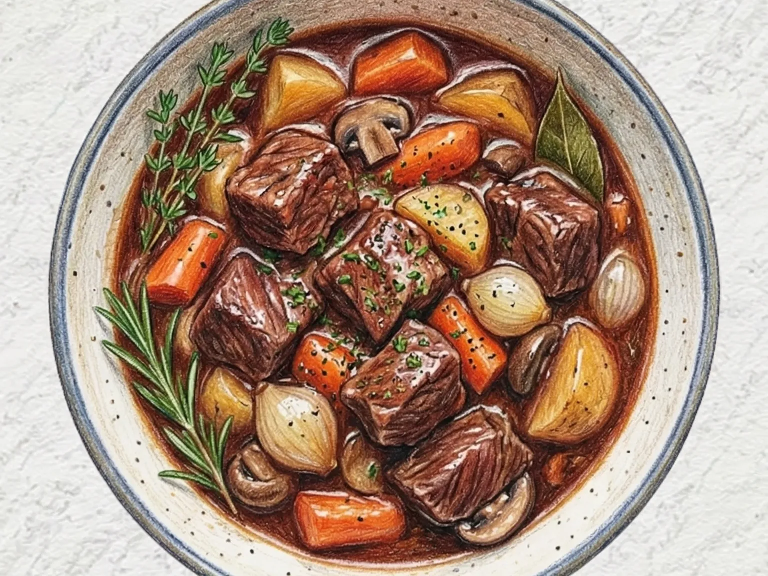 Ensopado de Carne Francês