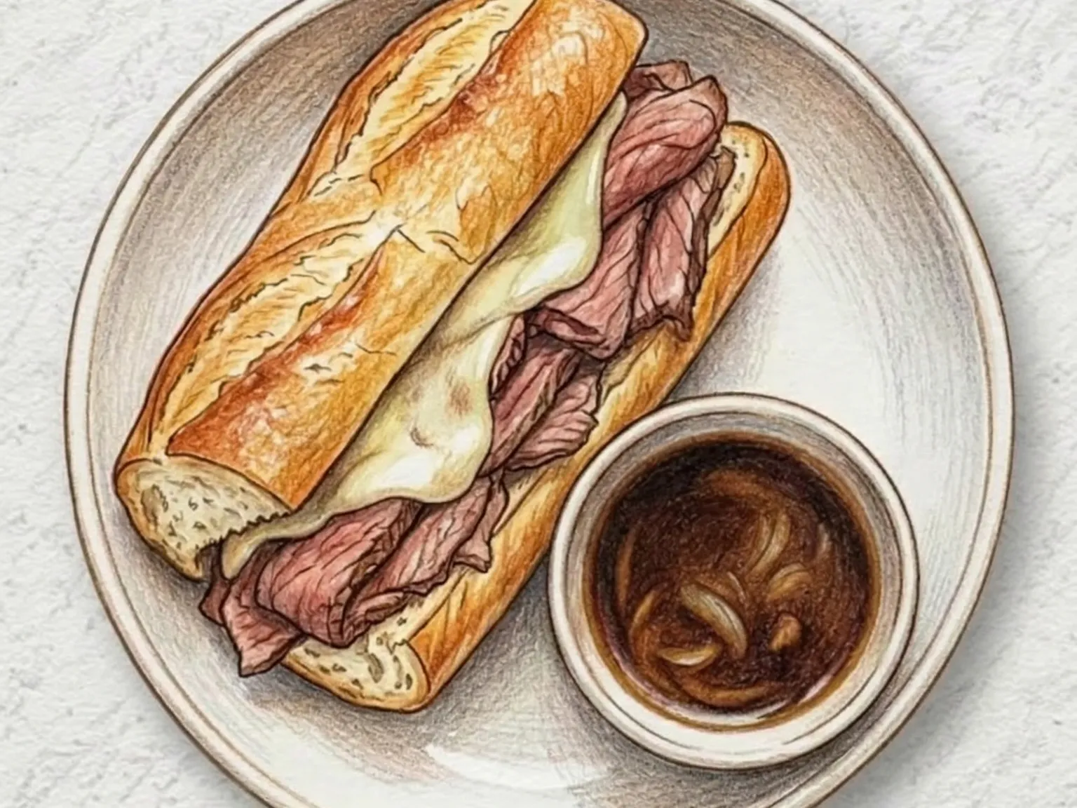 Sanduíche French Dip