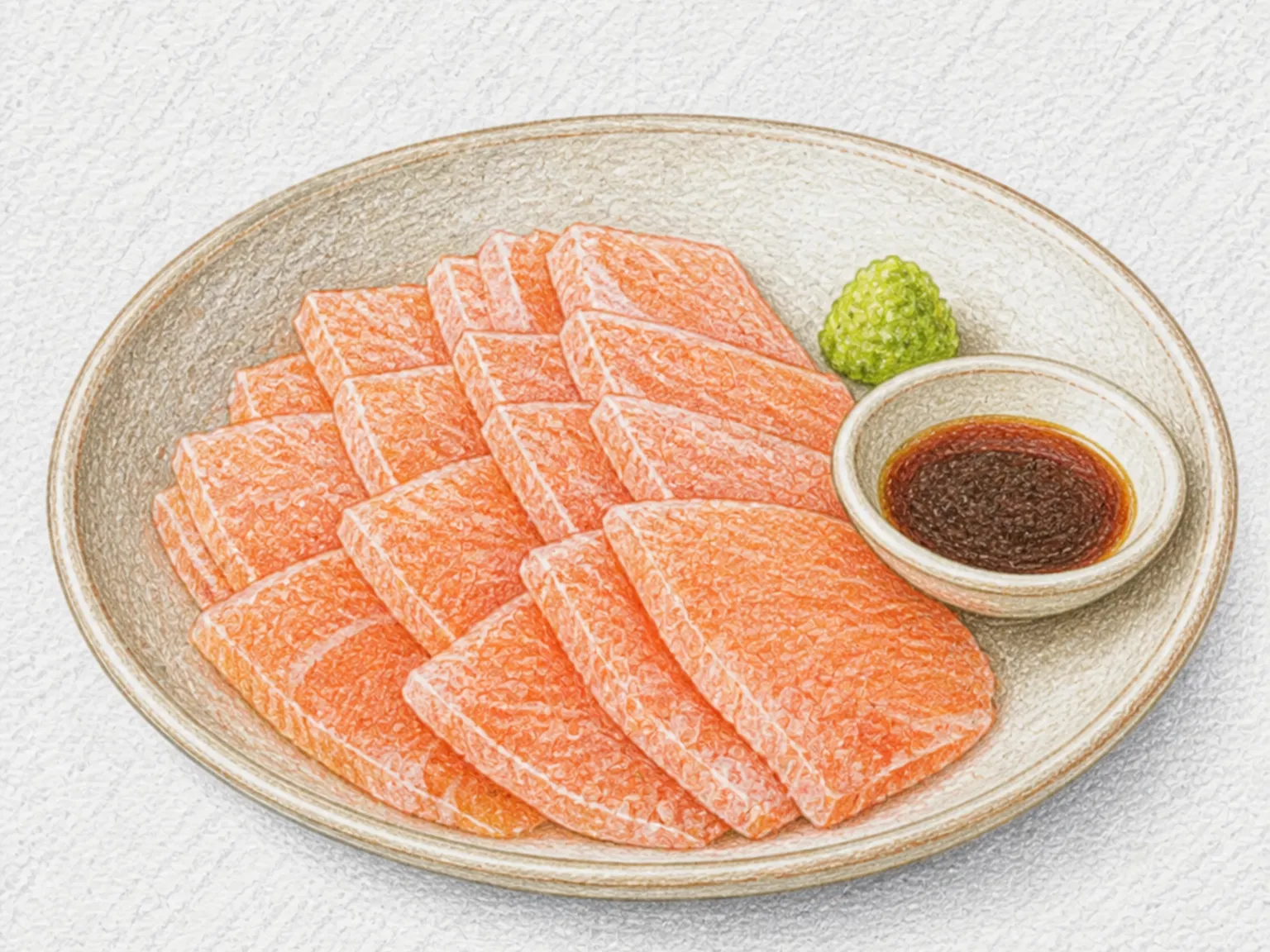 Ruibe (Hokkaido Frozen Salmon Sashimi)